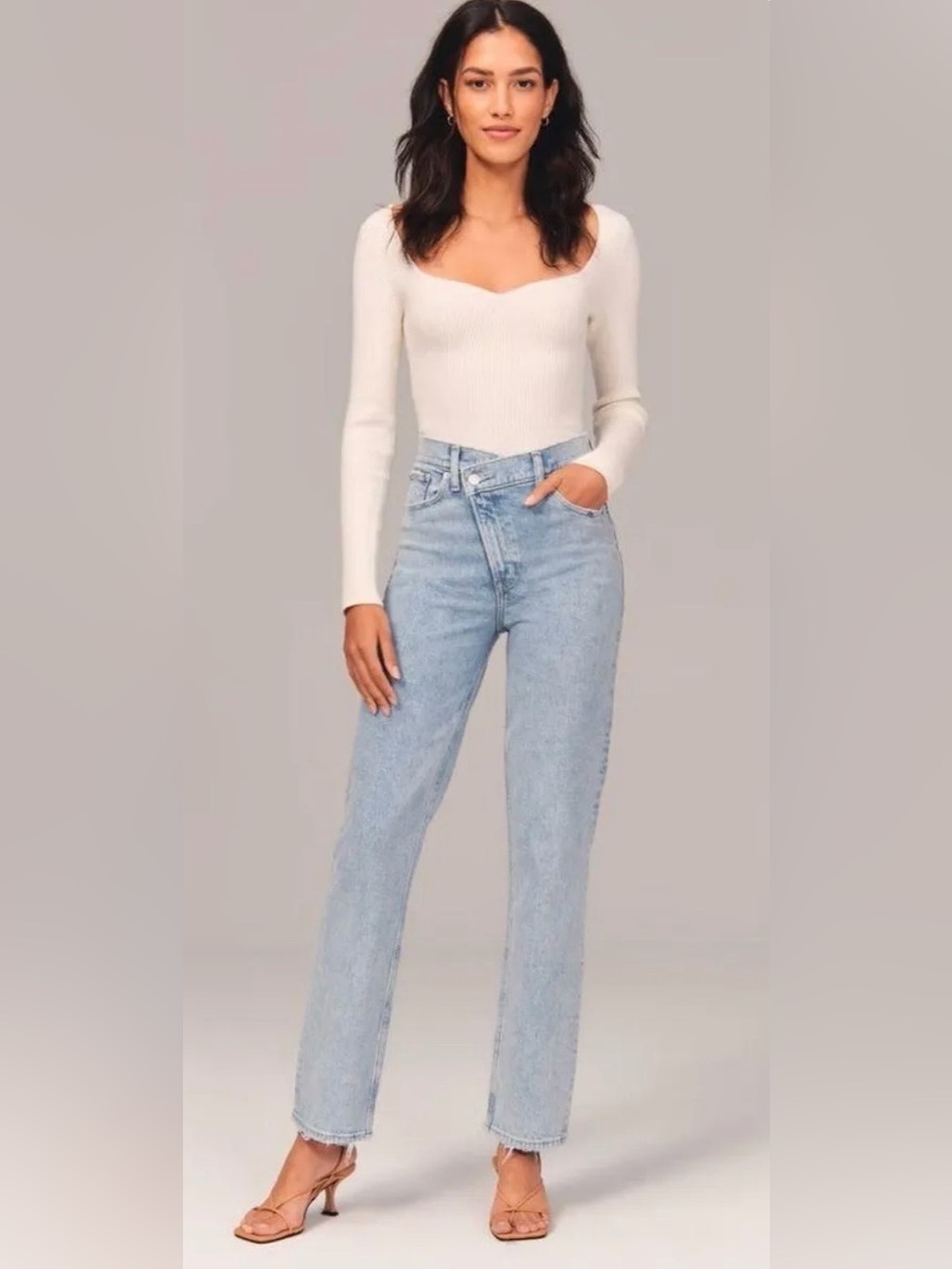 Abercrombie Light Blue ultra High-Rise Women's Jeans